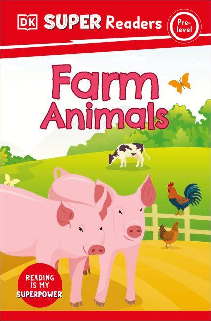 DK Super Readers Pre-Level Farm Animals cover